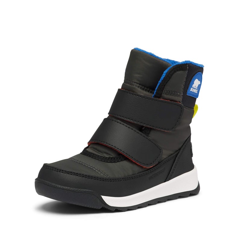 Sorel Toddler Whitney II Strap Boot â€” Coal â€” Waterproof Winter Boots â€” Size 4 - Image 1